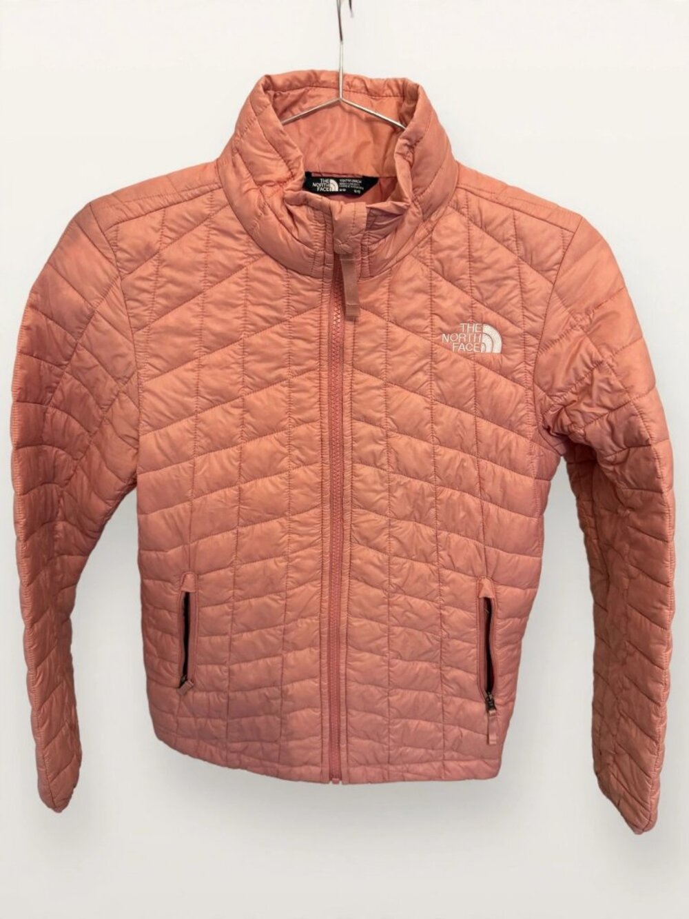 The North Face Girls ThermoBall Quilted Jacket Pink Size M 10/12